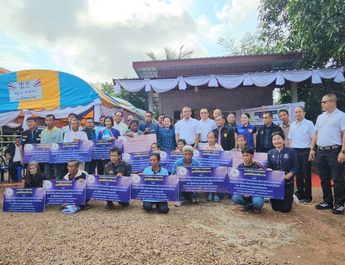 นครพนม​ มูลนิธิปิลันธน์โอวาท ผนึก “ครูแก้ว” ส่งต่อบ้านปันสุข 16 หลัง ทุ่มกว่า 6 แสนบาท เติมโอกาสผู้ยากไร้