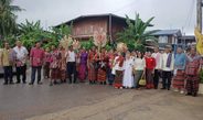 มหาสารคาม พุทธสานิกชนกว่า 300 คนร่วมประเพณีทอดเทียนช่วงเทศกาลเข้าพรรษาประจำปี 2569 ณ วัดศรีสง่าบ้านขี