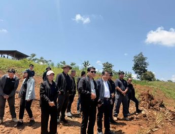 สพด.น่าน ร่วมติดตาม รองอธิบดีกรมพัฒนาที่ดิน ลงพื้นที่น่าน เร่งขับเคลื่อนโครงการอนุรักษ์ดินและบริหารจัดการน้ำ มุ่งสร้างความมั่นคงด้านน้ำ ยกระดับคุณภาพชีวิตเกษตรกร