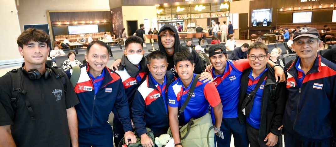 ทีมเทนนิสชายทีมชาติไทยพร้อมลุย “เดวิสคัพ 2026” ดวลคาซัคสถานที่อัสตานา “ผู้การหลอด” นำทัพ มั่นใจนักหวดไทยพร้อมเต็มที่ ขอแรงใจแฟนกีฬาชาวไทยส่งเชียร์