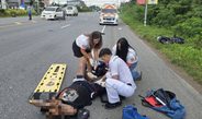 ลพบุรี เป็นวันที่คุ้มค่า โซเชียลชื่นชมพยาบาลสาว ที่ไม่ลังเลช่วยชีวิตผู้ที่ประสบอุบัติเหตุ