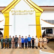 อำเภอเบตงต้อนรับคณะถ่ายทำกรมการปกครอง เผยแพร่ผลงานอำเภอดีเด่นชายแดนใต้สู่สายตาประเทศ