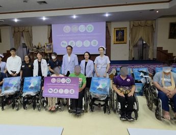 ขนส่งจังหวัดน่าน มอบอุปกรณ์ช่วยเหลือผู้พิการจากการประสบภัยทางถนน ประจำปีงบประมาณ พ.ศ. 2569