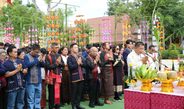 กาฬสินธุ์ ถือฤกษ์ดี! จัดพิธีบวงสรวงกองถ่ายละครแนวตั้งทุนวัฒนธรรม “โปงลางสะท้านธุง”
