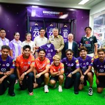 สโมสรฟุตบอลมหาสารคาม ซีซี เอฟซี เปิดร้านจำหน่ายสินค้าสโมสร MCCFC STORE เพิ่มช่องทางการเลือกซื้อสินค้าที่ระลึกและผลิตภัณฑ์ต่างๆ ของสโมสร