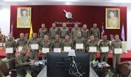 พังงา-ทำดีต้องยกย่อง.. สภ.เมืองพังงา รับมอบประกาศเกียรติคุณ จากผลการตรวจยึดยาบ้ากว่า 2.16 ล้านเม็ด