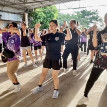 นครนายก – นายอำเภอพาเต้นแอโรบิก ขยับกาย เสริมสุขภาพ สร้างความสุขให้ชุมชน
