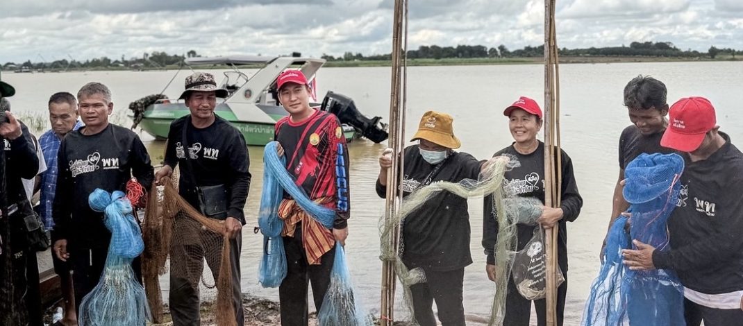 รมช.เกษตรฯ “วัชระพล ขาวขำ” นำทัพตรวจปลาหมอคางดำเขื่อนลำปาว สส.ลิ้งนำทีมเซียนแห ออกล่าปลาหมอคางดำ