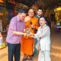หลวงพี่น้ำฝน – เสธ.แก้ว ส.ส.นครปฐม เปิดตัวโมเดล “แมวจรหลวงพี่น้ำฝน”วัดประสานหน่วยงานรัฐ พัฒนาสู่คาเฟ่แมวช่วยผู้ป่วยบำบัดซึมเศร้าก่อนไปบ้านใหม่