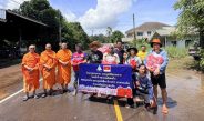 ปทุมธานี วัดพระธรรมกายส่งถุงยังชีพ 1,000 ชุด ช่วยผู้ประสบภัยน้ำท่วมปราจีนบุรี กระจาย 9 พื้นที่กบินทร์บุรี–ประจันตคาม