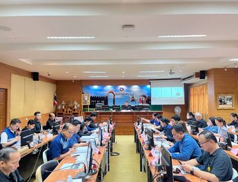 เทศบาลเมืองแพร่ ร่วมประชุมเตรียมความพร้อมการจัดพิธีถวายดอกไม้จันทน์ฯ จังหวัดแพร่