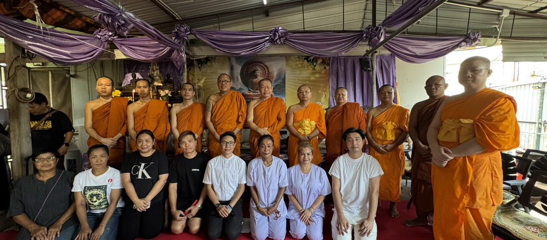 หลวงพี่น้ำฝน พร้อมสมัชชาคณะสงฆ์เขตปกครองพิเศษฮ่องกง คนไทยต่างแดนร่วมจัดพิธีบำเพ็ญกุศลพระครูปลัดวุฒิ โชติธมฺโม ครบ 50 วัน