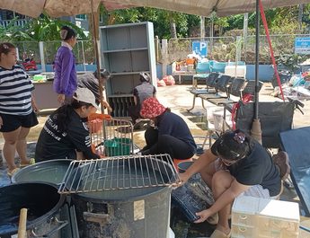 ปราจีนบุรี รพสต.เร่งทำความสะอาดหลังน้ำท่วมก่อนเปิดบริการ