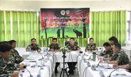 กาญจนบุรี : หัวหน้าอุทยานฯเขื่อนศรีฯ นั่งหัวโต๊ะ ประชุมสรุปผลการลาดตระเวนเชิงคุณภาพ (SMART Patrol)พร้อมวางแผนการลาดตระเวน และมอบนโยบายการปฏิบัติงานตามแนวทางของกรมอุทยานแห่งชาติ สัตว์ป่า และพันธุ์พืช