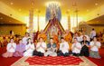 พิธีเจริญพระพุทธมนต์สืบพระชาตาหลวง ถวายเป็นพระกุศล “พระองค์เจ้าสิริภาจุฑาภรณ์” พร้อมร่วมยินดีส่งมอบหนังสืออนุญาตใช้พื้นที่ป่าสงวนฯ สร้างวัดกิ่วกาญจน์