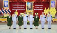 ลพบุรี ทหารรบพิเศษวางพวงมาลาวันนวมินทรมหาราชครบรอบปีที่ 10