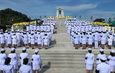 ลพบุรี จังหวัดลพบุรีร่วมกับศูนย์การทหารปืนใหญ่ค่ายภูมิพลจัดพิธีวางพวงมาลาวันนวมินทรมหาราช