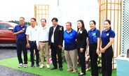 กาญจนบุรี : ทำด้วยหัวใจรัก แลนด์มาร์คจุดเช็คอินแห่งใหม่ ใกล้ตัวเมืองกาญจน์!! สองสามีภรรยาชาวเหนือ ทิ้งเมืองเหนือมาประกอบธุรกิจเมืองกาญจน์ บอกทุนน้อยแต่ทำด้วยใจรัก ไม่ต้องไปแอ่วเมืองเหนือ มาเมืองกาญจน์ใกล้กว่าเยอะ