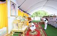 จังหวัดประจวบคีรีขันธ์ จัดพิธีบำเพ็ญกุศลอุทิศถวายและพิธีถวายดอกไม้จันทน์ภาคประชาชนตัวแทน เนื่องในวันคล้ายวันสวรรคต สมเด็จพระนางเจ้าสิริกิติ์ พระบรมราชินีนาถ พระบรมราชชนนีพันปีหลวง (24 ตุลาคม)