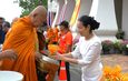 ประจวบฯ จัดงานประเพณีตักบาตรเทโว เขาช่องกระจก สืบสานวัฒนธรรมไทย ส่งเสริมการท่องเที่ยว