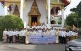 เทศบาลเมืองแพร่ ร่วมกิจกรรมตักบาตรเทโวโรหณะ ประจำปี 2569