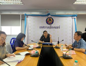เทศบาลเมืองแพร่ เตรียมความพร้อมจัดงานประเพณีกิ๋นสลากหลวงจังหวัดแพร่ ประจำปี 2569