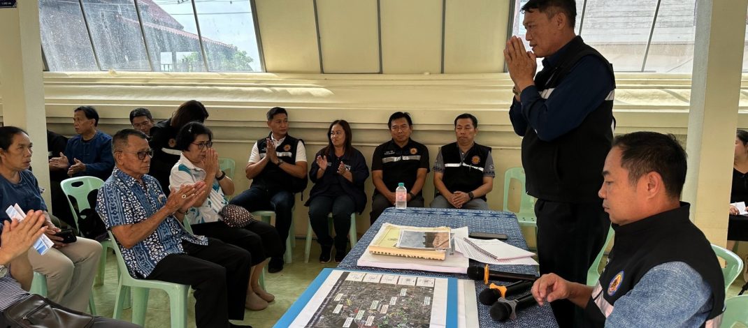 เทศบาลเมืองแพร่ จัดประชุมรับฟังคำชี้แจงเพิ่มเติม โครงการวางท่อก่อสร้างระบบระบายน้ำในเขตเทศบาลเมืองแพร่