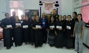 (สุรินทร์) ศปร.เขตพื้นที่ มทบ.25 จัดพิธีมอบเงินพระราชทานค่าผลิตภัณฑ์ผ้าไหมให้กับสมาชิกศูนย์ส่งเสริมศิลปาชีพอีสานใต้ จังหวัดสุรินทร์