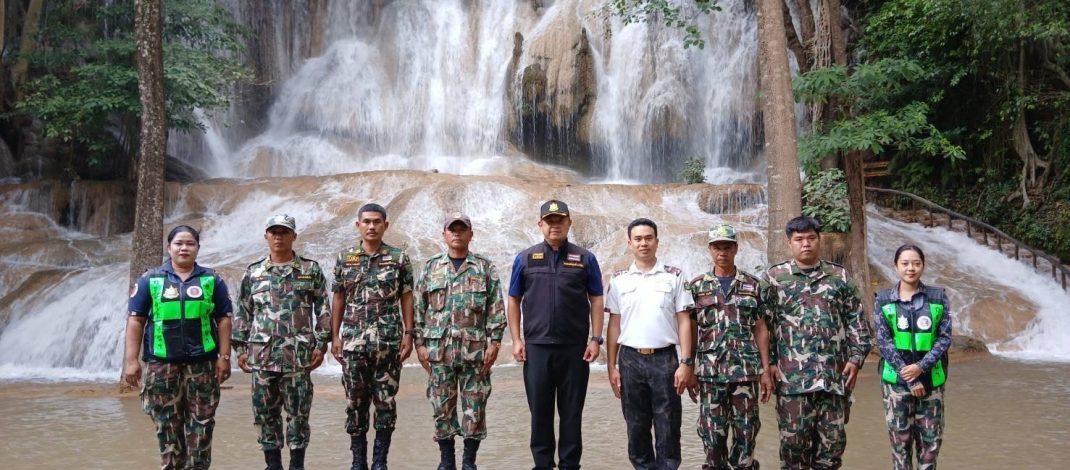 กาญจนบุรี : อุทยานแห่งชาติไทรโยค เปิดชมและลงเล่นน้ำแหล่งท่องเที่ยวชื่อดัง “น้ำตกไทรโยคน้อย”ได้แล้ว แต่ต้องระวังช่วงน้ำไหลลงบันไดทางขึ้น-ลง