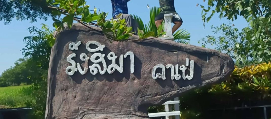 สกลนคร มาปักหมุดเช็คอินที่รังสิมาคาเฟ่จิบกาแฟแลทุ่งนา ชมวิวภูเขา