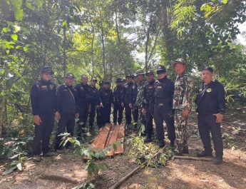 ปราบให้สิ้นซาก ! สจป.3 แพร่ “สั่งเข้ม” ให้จนท.ชุดปฏิบัติการพิเศษป่าไม้สจป.ที่ 3 สาขาแพร่ และจนท.หน่วยป้องกันรักษาป่าที่ นน.17 (นาหมื่น) บูรณาการร่วมกับ สน.บริหารพื้นที่อนุรักษ์ที่ 13 (แพร่) , จนท.อช.ขุนสถาน ตรวจยึดไม้ประดู่แปรรูป บ้านน้ำลีใต้ อ.นาหมื่นฯ