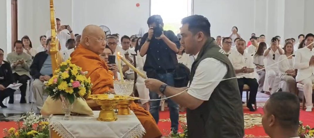 สองพิธีสำคัญแห่งศรัทธา! สมเด็จพระมหาธีราจารย์–หลวงปู่ศิลา ร่วมเบิกเนตรพระศรีอริยเมตไตรยฯ อีกหนึ่งพิธีหลวงปู่ศิลาเมตตาเบิกเนตรพระพุทธรูปในสวนไม้พุทธประวัติ เสริมสิริมงคลพืชสวนโลกอุดรฯ